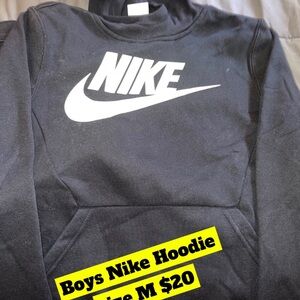 Nike Kids Black Hoodie